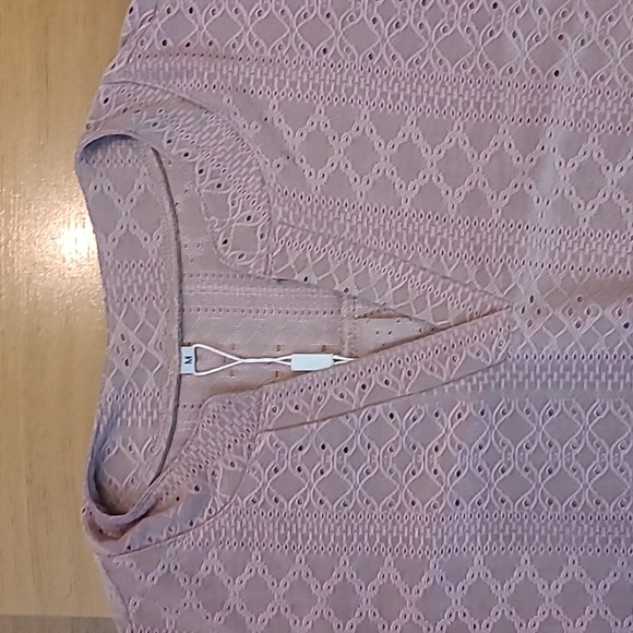 Womens Dusty Pink Top - Picture 3 of 4